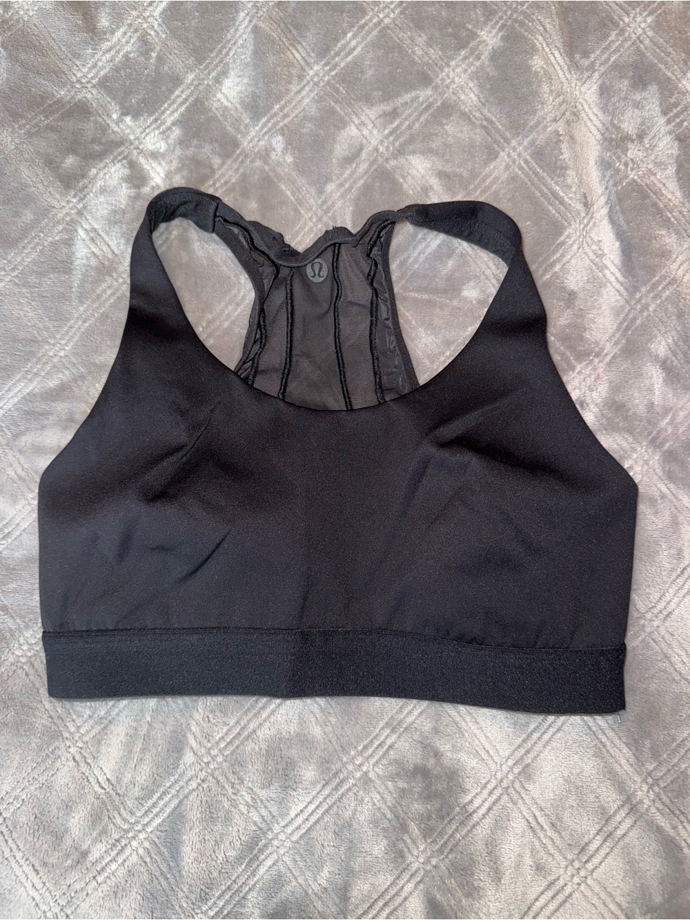 lululemon Sun Setter Sports Bra with Mesh Back Panel